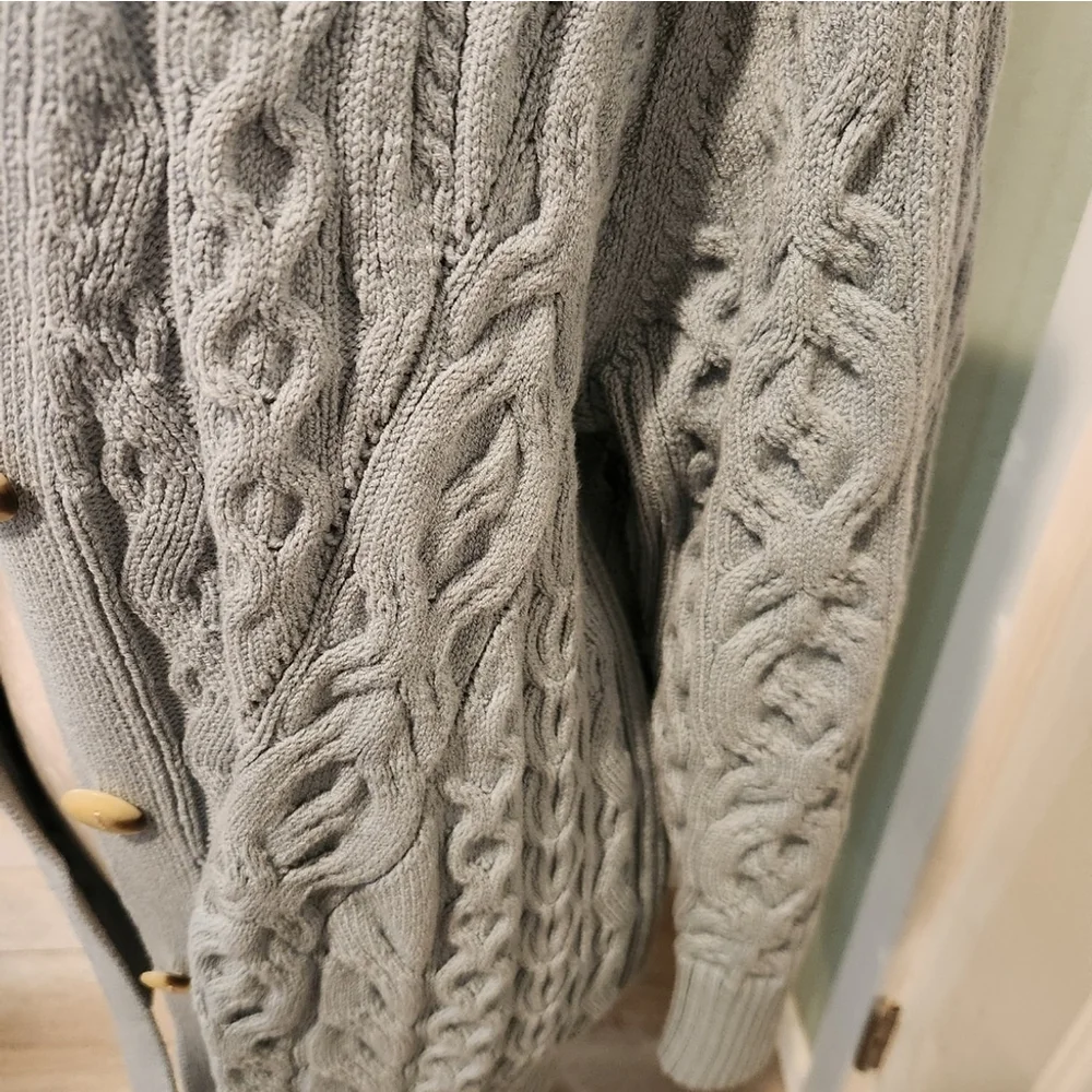 NWT Vince Cabled Knit Cardigan